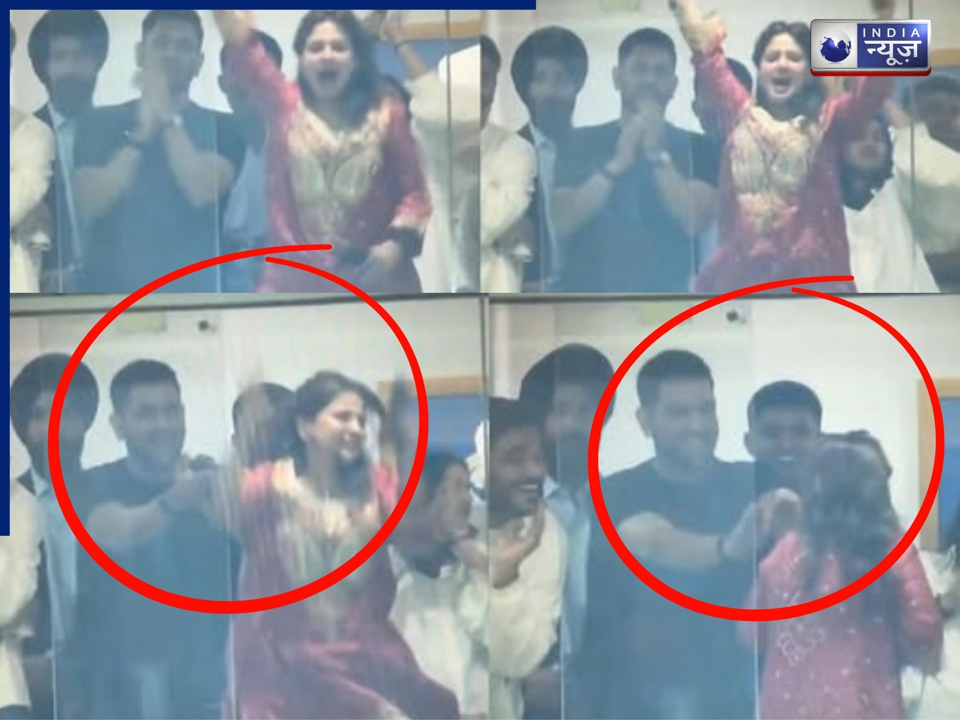 सेमीफाइनल मैच देख रही साक्षी ने ऐसा क्या किया? देख हंसने लगा हर शख्स; फिर धोनी ने पत्नी को इस तरह कराया शांत; वीडियो वायरल