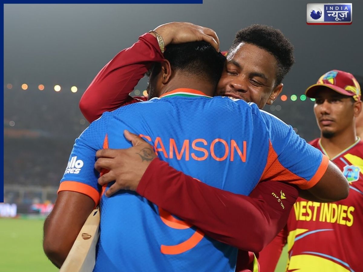 Sanju Samson and Shimron Hetmyer Bond - Photo Gallery