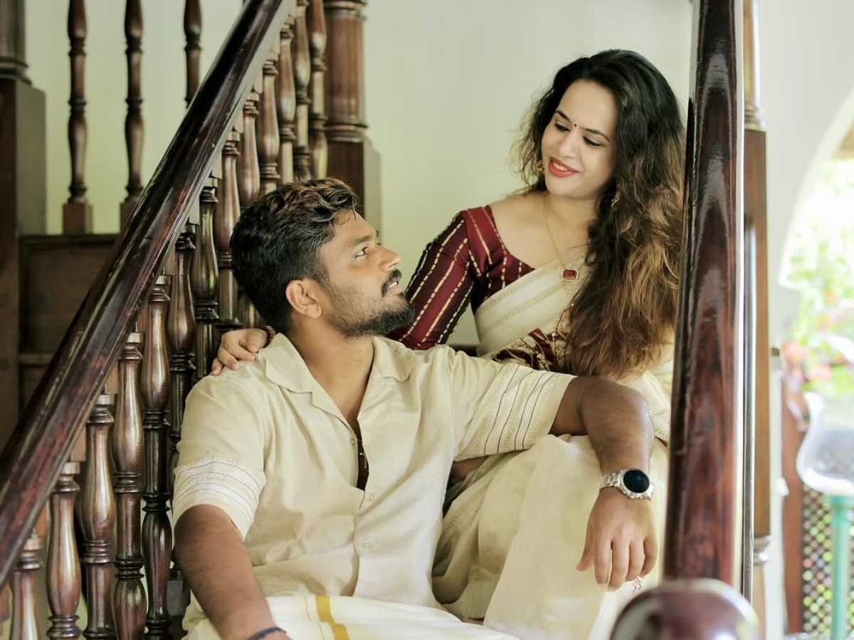 Sanju Samson and His Wife - Photo Gallery