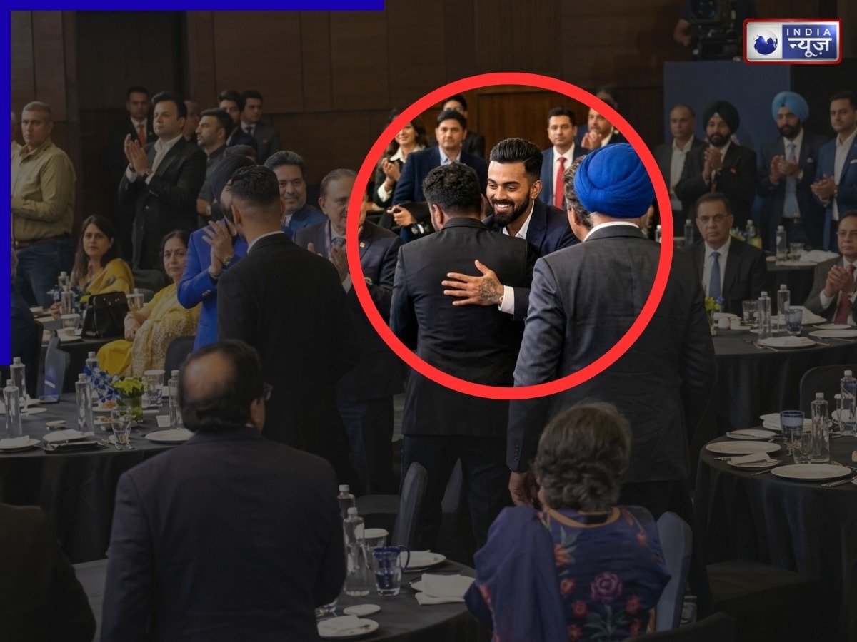 KL राहुल से मिलने के लिए संजू सैमसन ने तोड़ी लाइन! नमन अवॉर्ड्स में दिखा दोनों स्टार्स का भाईचारा, Video वायरल