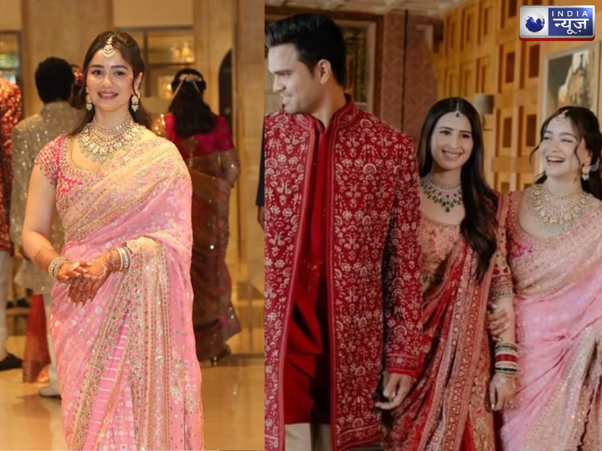 sara tendulkar looking gorgeous in pink saree - Photo Gallery