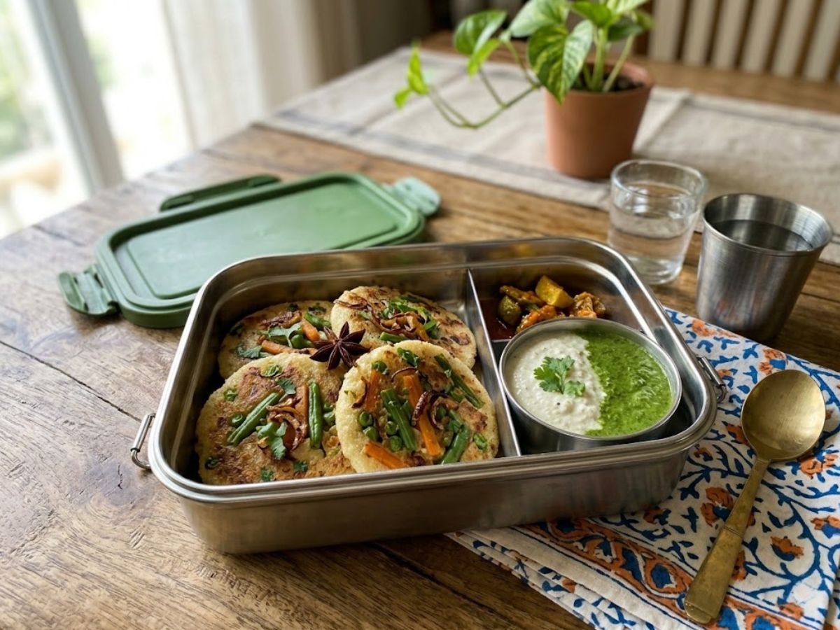 Wednesday: uttapam and chutney - Photo Gallery