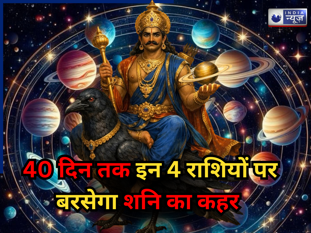 Shani Asta 2026: मीन में अस्त होंगे शनि, 40 दिन तक ‘बरसेगा कहर’, इन 4 राशि वाले फूंक-फूंककर रखें कदम
