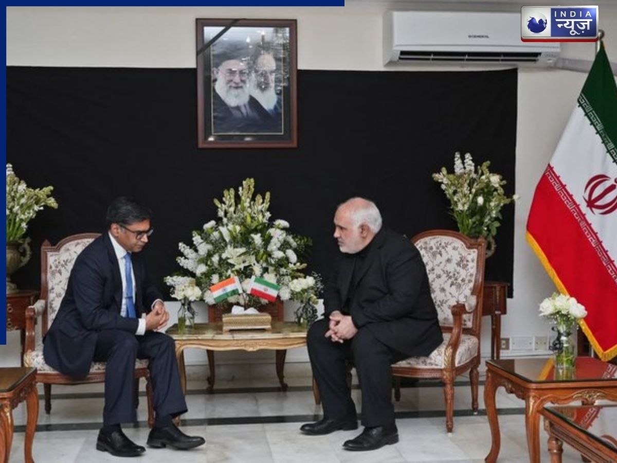 अयातुल्ला अली खामेनेई की मौत पर भारत ने भेजी संवेदना, विक्रम मिसरी ने ईरानी राजदूत से की मुलाकात