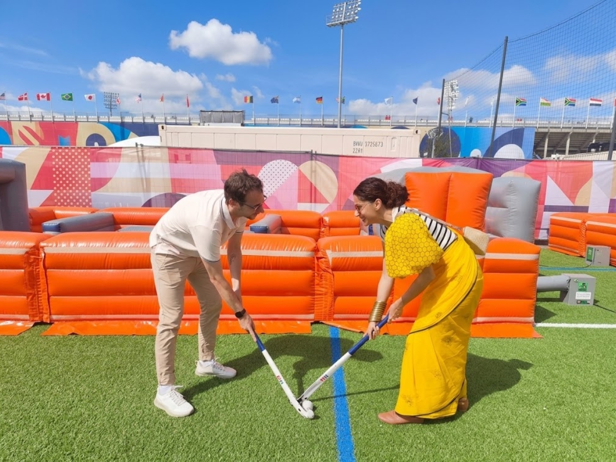 Taapsee Pannu and Mathias Boe - Photo Gallery