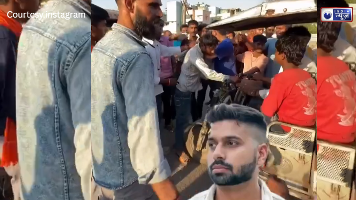 उत्तम नगर में फिर भड़की चिंगारी, एक मौत का बदला लेने के लिए दूसरी जान लेने पर उतारू हुई भीड़, देखें वीडियो!