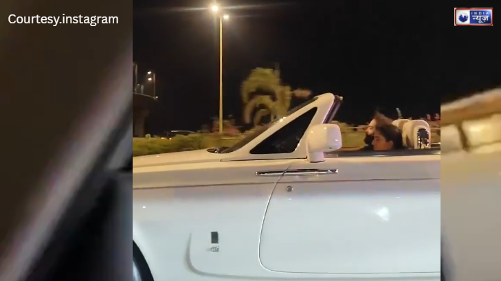 अंबानी का ‘स्वैग’ देख दंग रह गए लोग, 9 करोड़ की लग्जरी रोल्स-रॉयस में राधिका के साथ की रोमांटिक सैर, वीडियो वायरल!