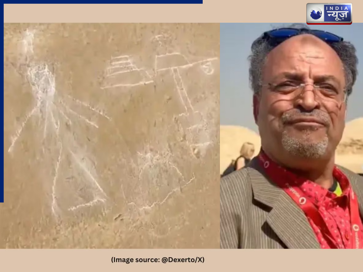 मिस्र में 4000 साल पुराने पिरामिड पर ड्रॉइंग करना पड़ा महंगा, गिरफ्तार हुआ टूर गाइड, वीडियो वायरल