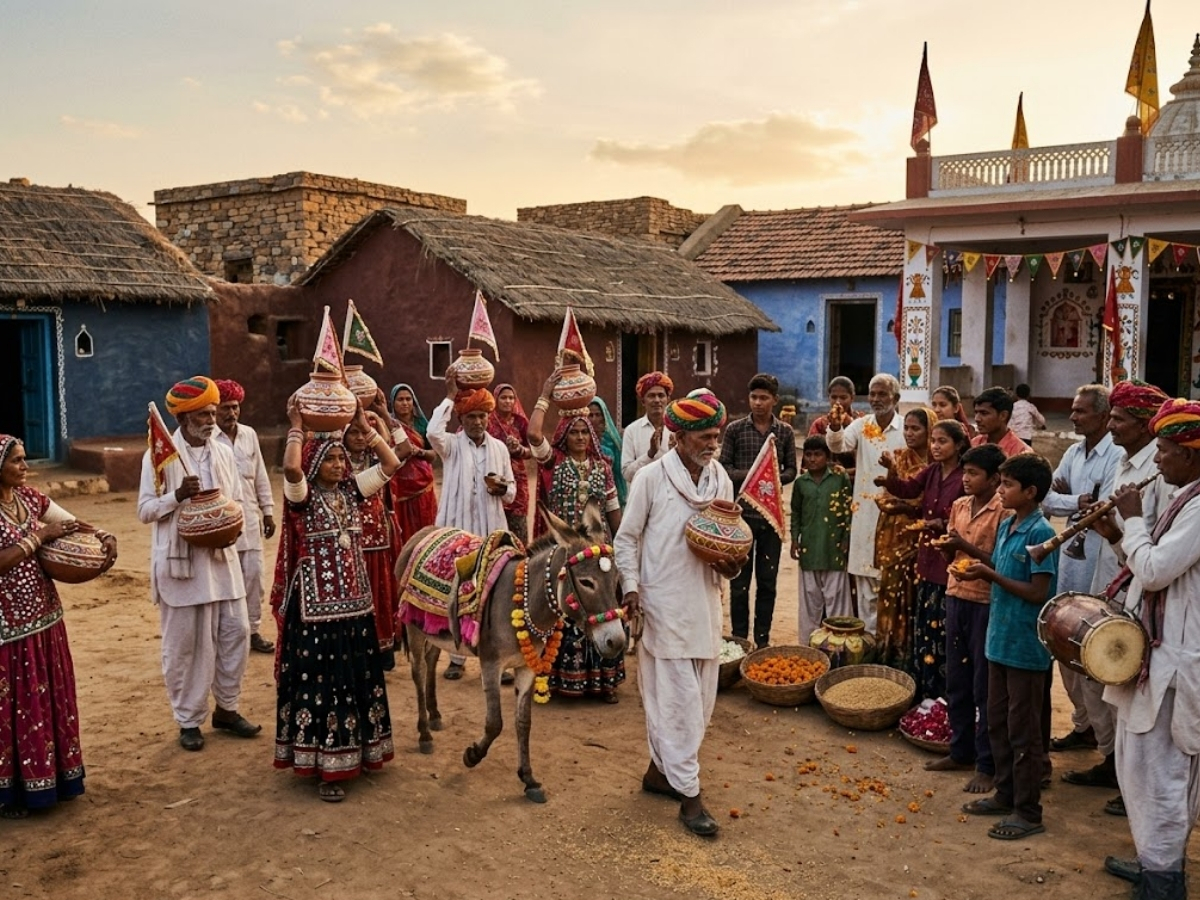 The Unique Tradition of Aati Village - Photo Gallery