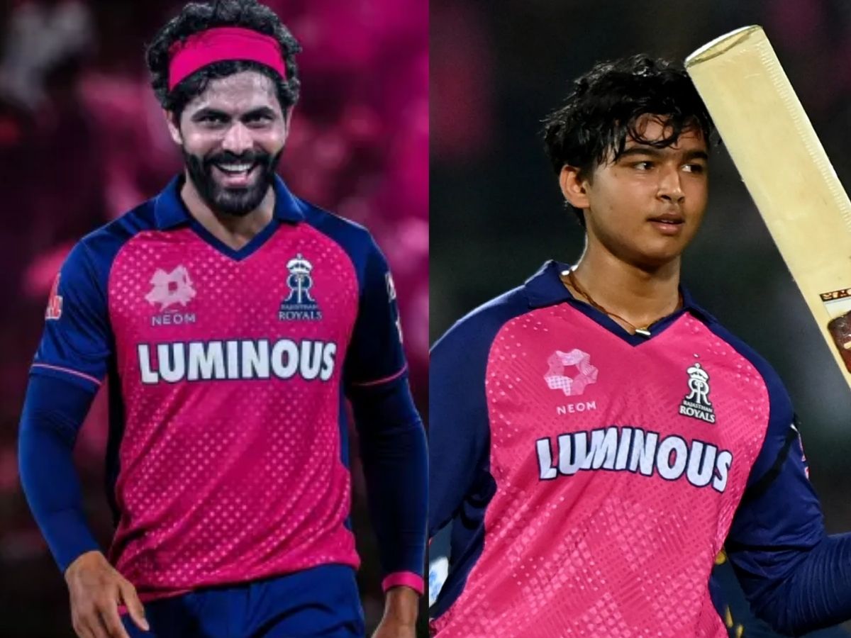 IPL से पहले आमने सामने हुए जडेजा-सूर्यवंशी, वैभव ने लगाए धुआंधार शॉट्स, जड्डू हैरान, VIDEO
