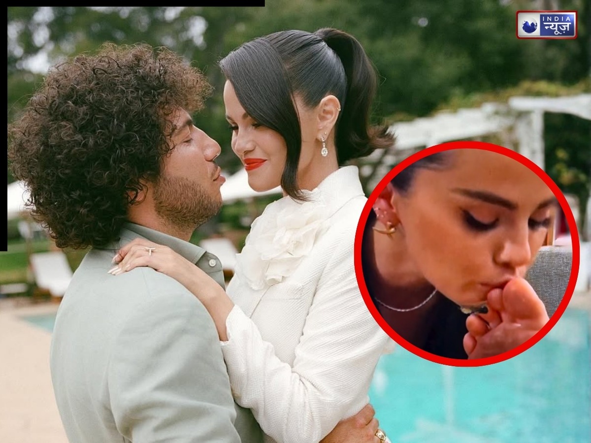 सेलेना गोमेज ने सरेआम चूमे बेनी ब्लांको के पैर, ‘गंदे पैरों’ के विवाद ने सोशल मीडिया पर मचाया तहलका!