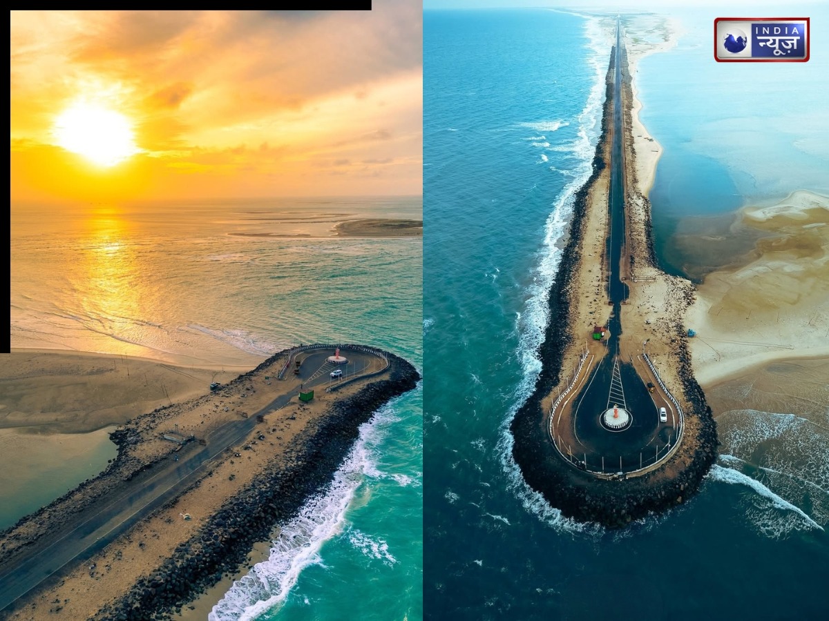 दोनों तरफ अनंत समुद्र का विस्तार, भारत के अंतिम छोर तक ले जाती है ये सड़क, दिखता है खूबसूरत ‘सनसेट’ का नजारा