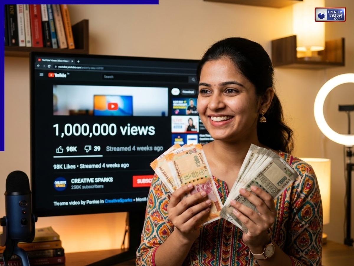 Earning From YouTube: यूट्यूब पर 1 Million व्यूज आने पर कितनी होगी कमाई? यहां समझिए पूरा गणित!