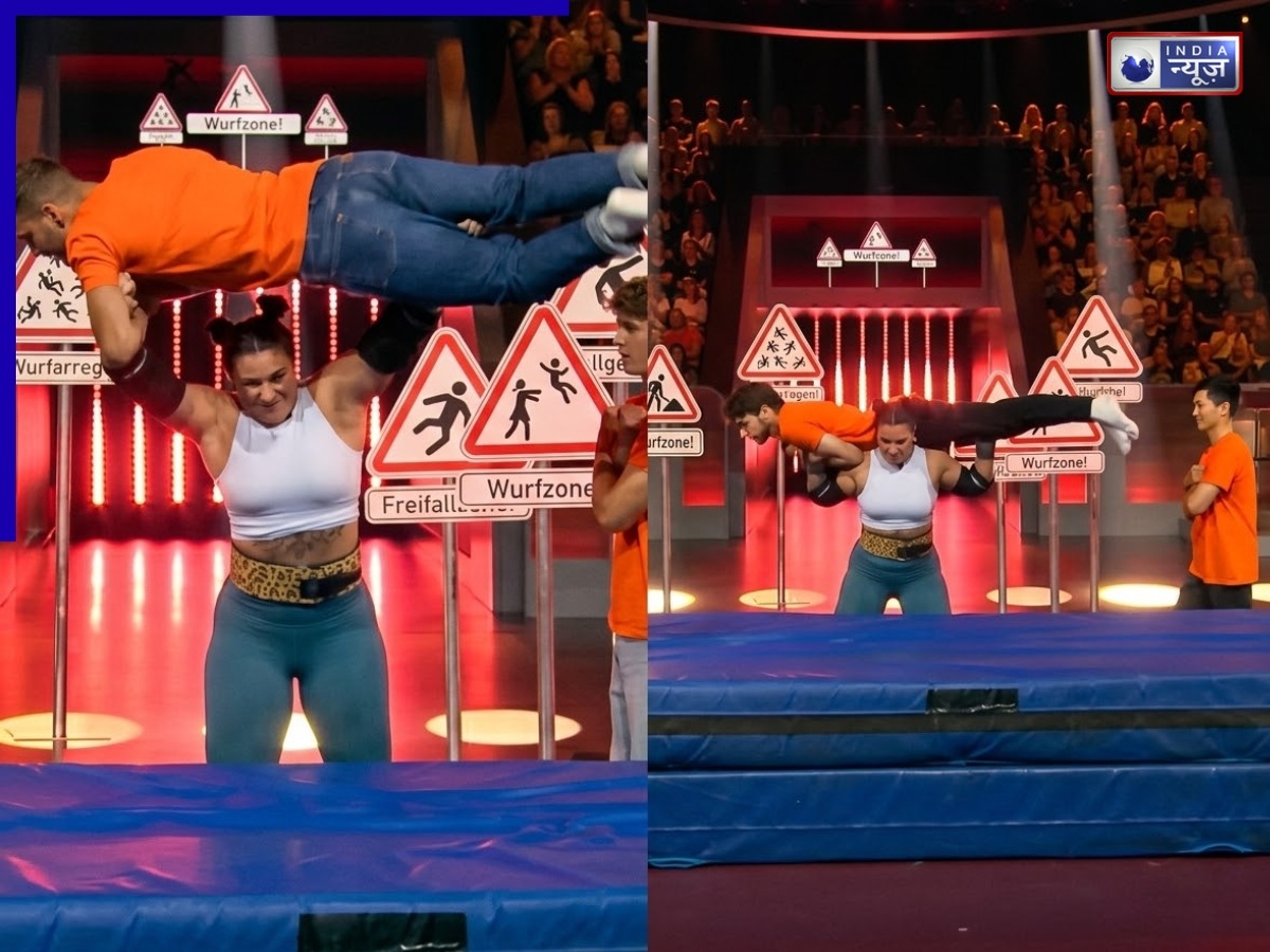 37.44 सेकंड में 10 पुरुषों को कंधे पर उठाकर गिरा दिया, जर्मन महिला ने अनोखे कारनामे से बनाया गिनीज वर्ल्ड रिकॉर्ड, वीडियो वायरल