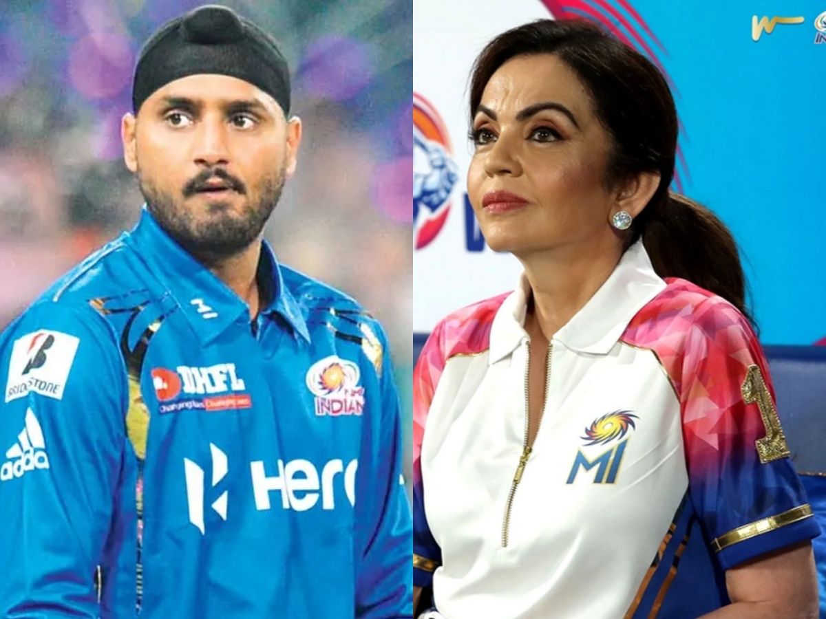 जब हरभजन सिंह ने बीच मैदान में नीता अंबानी को उठा लिया, मुकेश भी देखते रह गए, कमेंटेटर हैरान, देखें VIDEO