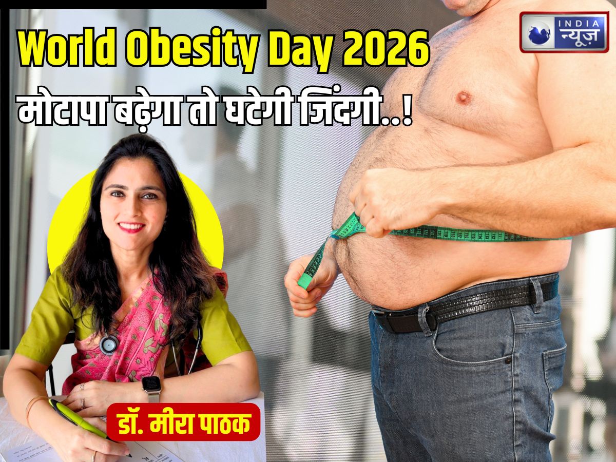 😷विश्व मोटापा दिवस	🩺 - ShareChat