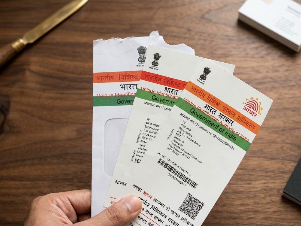 what is E- Aadhar - Photo Gallery