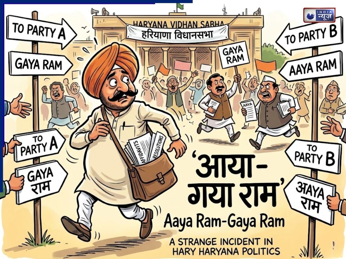 हरियाणा की राजनीति का वह किस्सा जो मुहावरा बन गया, आया राम गया राम का हसनपुर के विधायक से क्या है कनेक्शन?