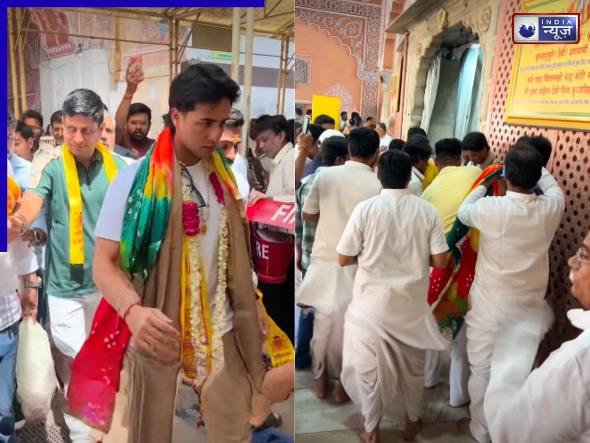 Viral Video: ‘चप्पल कौन ले गया…’, वृंदावन में अभिषेक शर्मा के साथ हुआ कुछ ऐसा, गुस्से से लाल हुआ बैटर