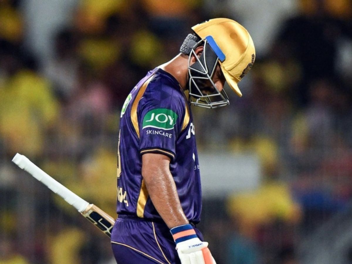 KKR vs GT: 1989 दिन में पहली बार, अजिंक्य रहाणे के साथ हुआ कुछ ऐसा, हर तरफ हो रही किरकिरी