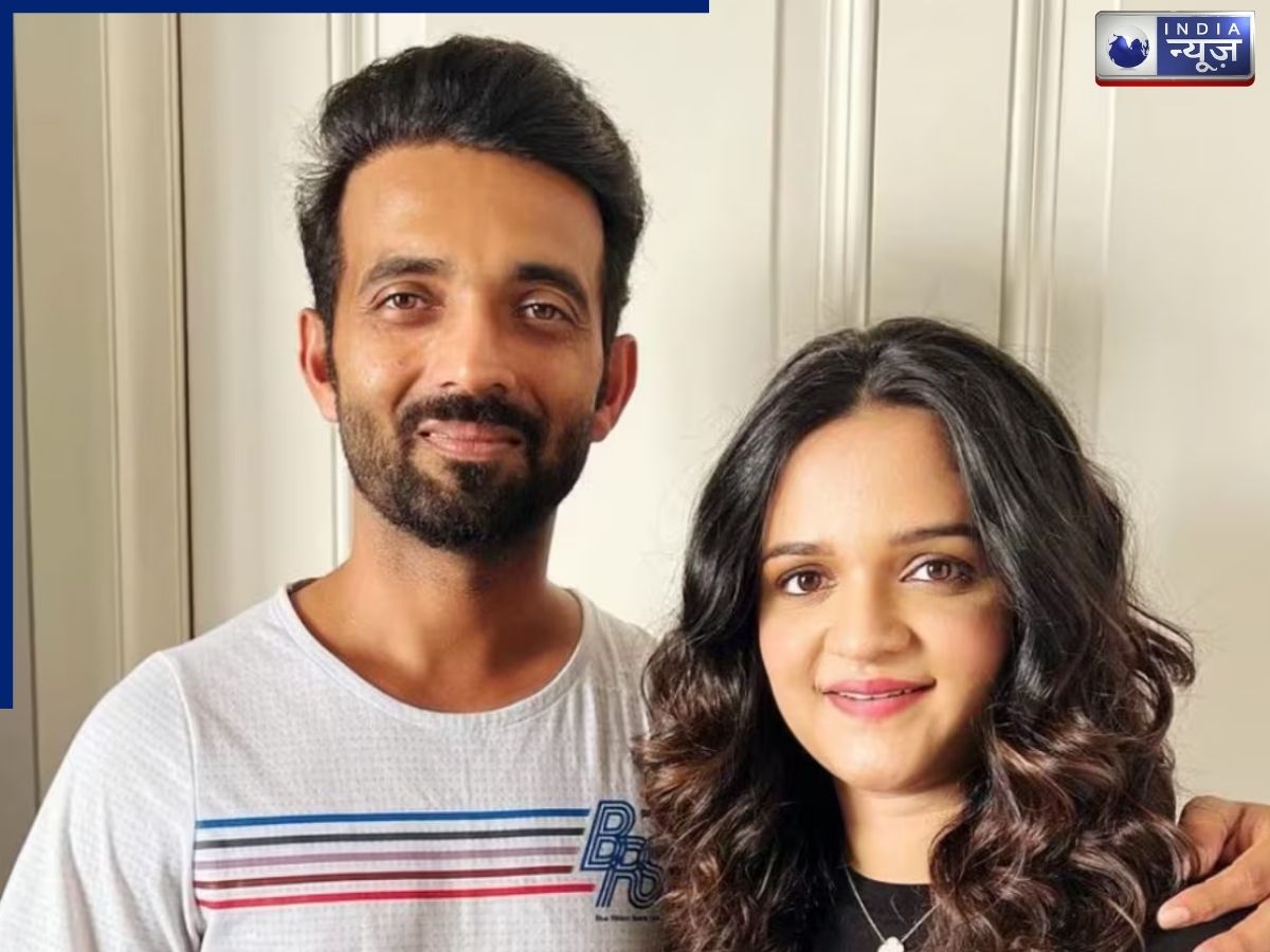 मैदान पर शांत रहने वाले रहाणे की लव स्टोरी है बेहद फिल्मी: 7 साल तक छुपाया प्यार, शादी में कर दी थी ये बड़ी गलती!