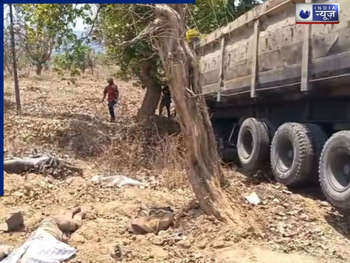 तेज रफ्तार का कहर: अमलडीहा में ट्रेलर ने बाइक सवारों को कुचला, युवक की मौत, महिला घायल