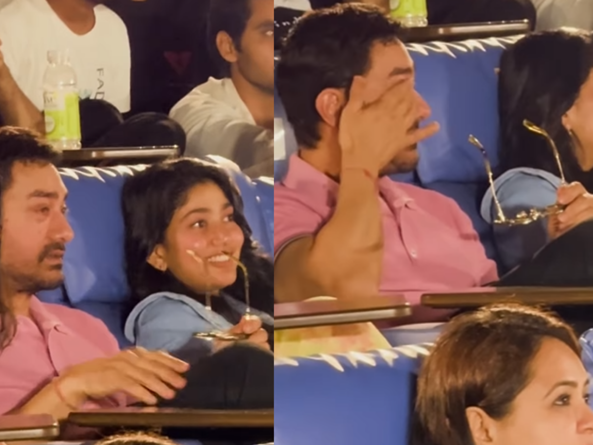 जुनैद और साईं पल्लवी की एक्टिंग देख भावुक हुए आमिर, आंखों में आए आंसू, सोशल मीडिया पर वीडियो वायरल