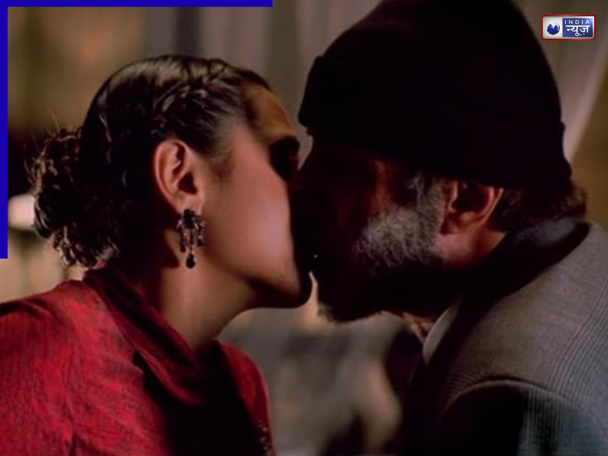 ‘सदी के महानायक’ का Kiss बना सुर्खियों की आग, 36 साल छोटी एक्ट्रेस संग हुआ विवाद