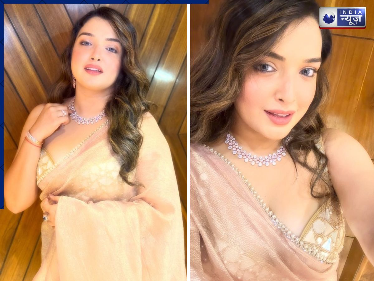 Bhojpuri Actress आम्रपाली दुबे के ‘देसी अवतार’ ने जीता फैंस का दिल, ट्रेडिशनल लुक में लगाया मॉडर्न तड़का!