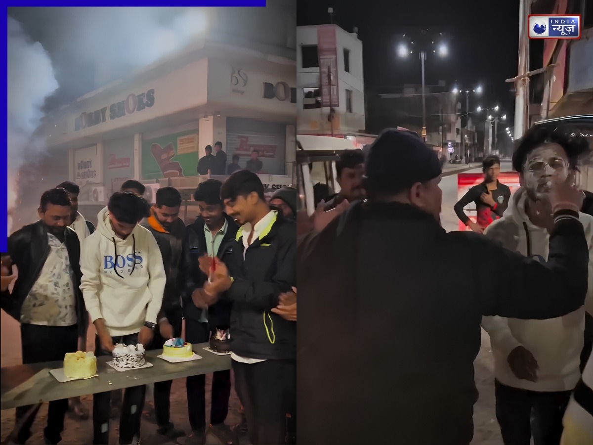 लड़कियों के 350 अश्लील वीडियो बनाने वाला आरोपी, बर्थडे पार्टी में शामिल हुए पुलिस कर्मी, वीडियो वायरल