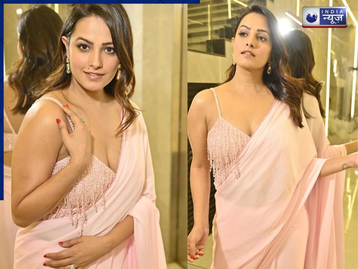 Anita Hassanandani's Embellished Blouse - Photo Gallery