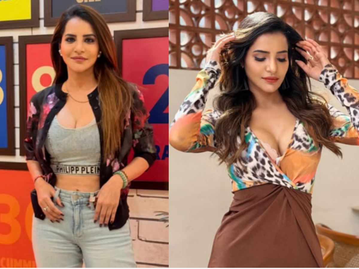 Ashu reddy as TV host - Photo Gallery