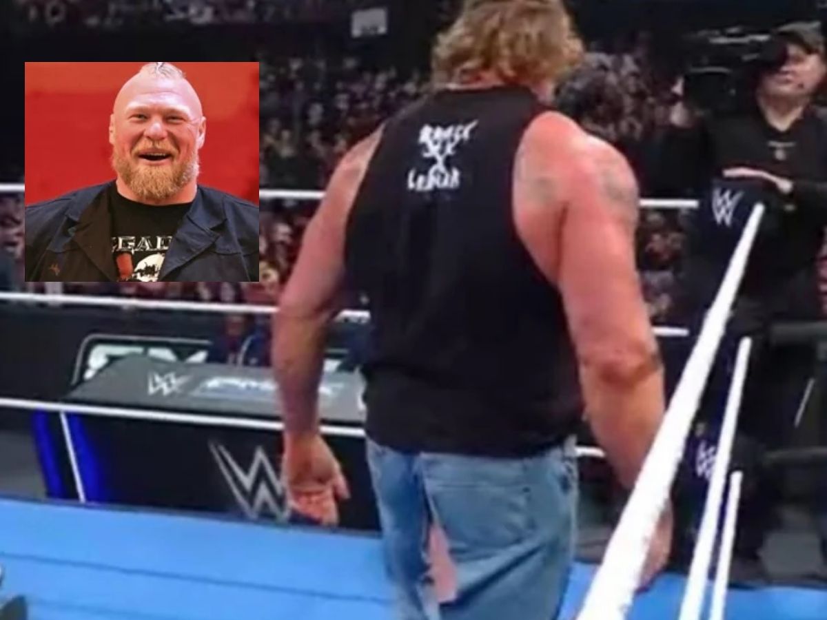 WWE: जब बीच रिंग में फटी ब्रॉक लेसनर की पैंट, अंडरवियर भी दिखने लगा, दिग्गज ने भी मुस्कुराया