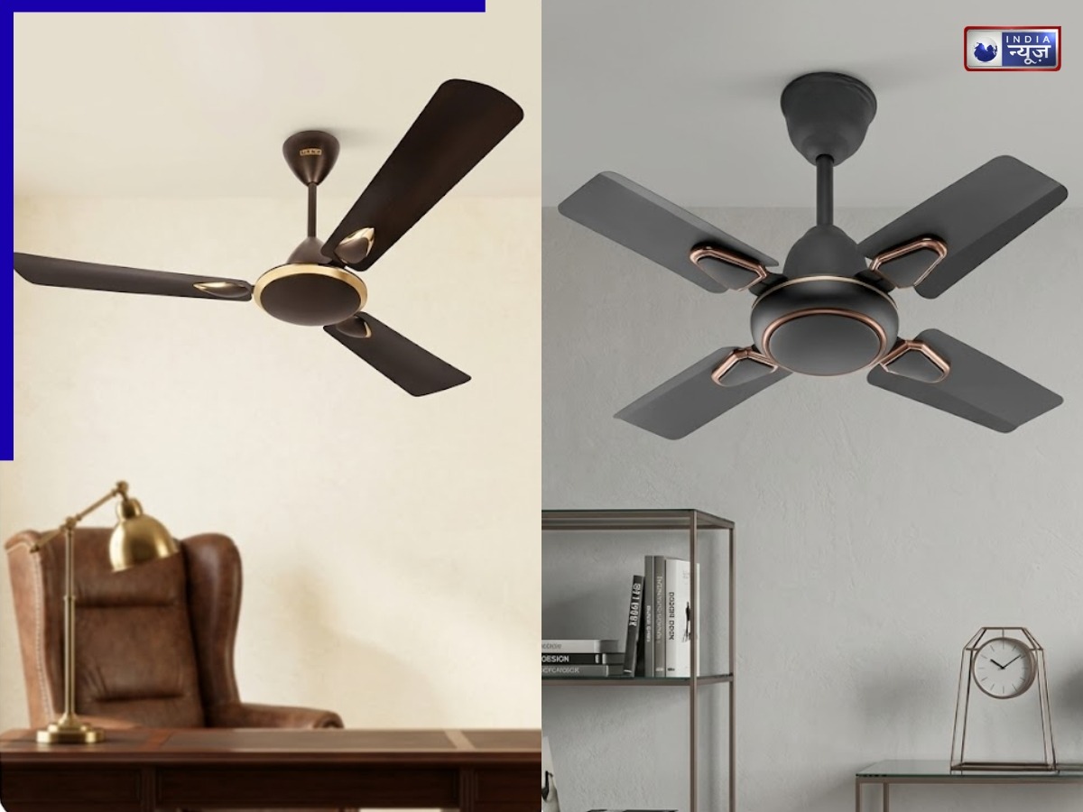 Indian Fan में 3 ब्लेड, ये विदेशी 4 ब्लेड वाला पंखा क्यों लगाते हैं? कौन-सा तेज हवा देता है, आज जान लीजिए!