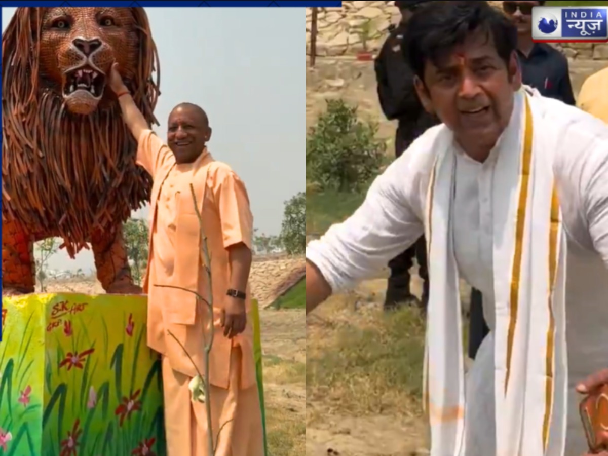 CM Yogi Video: ‘लो एंगल, शेर का फेस’, जब फोटो डायरेक्टर बने रवि किशन और मॉडल बने सीएम योगी