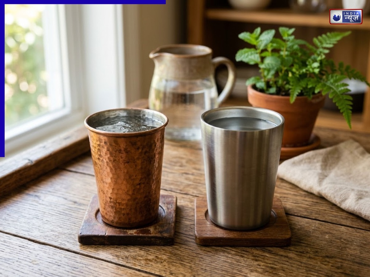 कांच, तांबा या स्टील? प्यास बुझाने के लिए कौन सा बर्तन है सेहत के लिए ‘असली हीरो’?