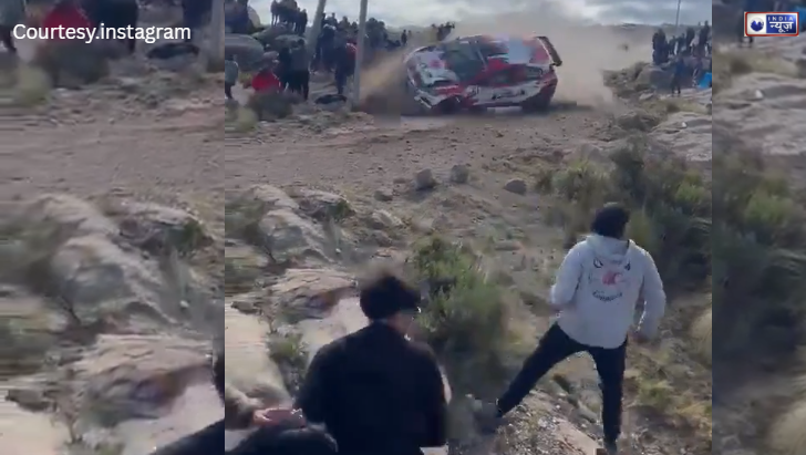 कोर्डोबा रैली में मातम, बेकाबू होकर भीड़ पर पलटी तेज़ रफ़्तार कार, 25 साल के युवक की मौत, देखें दर्दनाक हादसे का वीडियो!