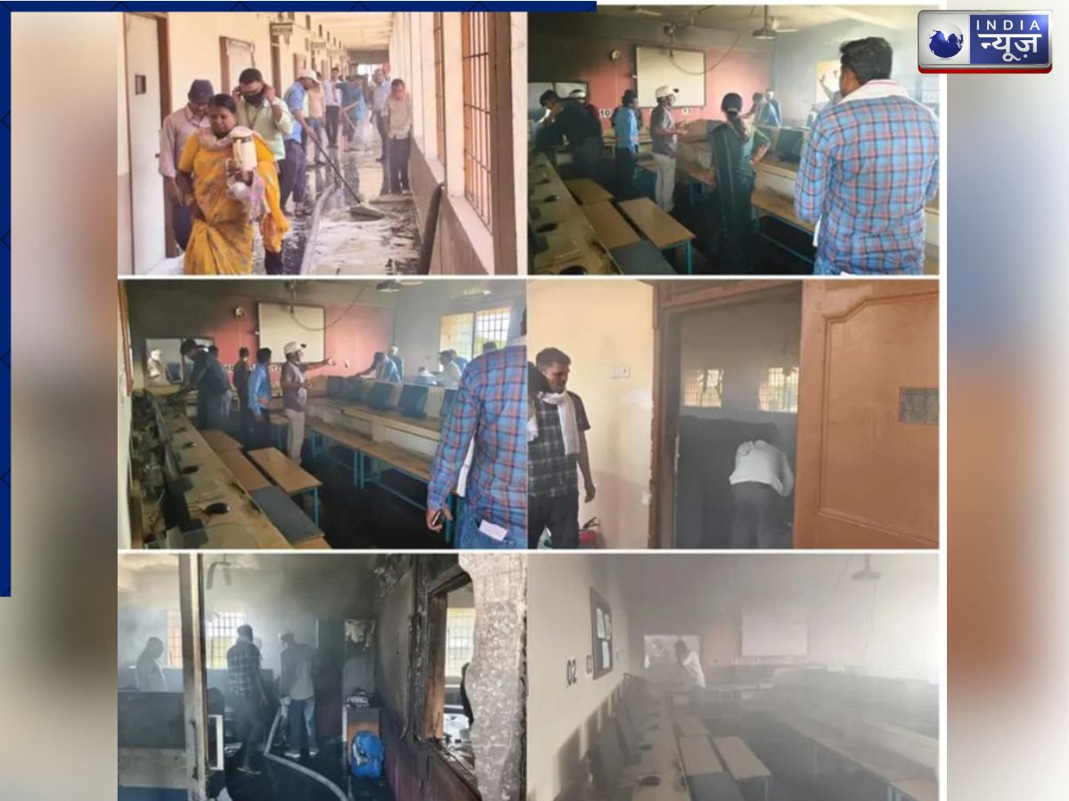 DAV स्कूल में सुबह-सुबह धधकी आग, कंप्यूटर लैब के साथ डोक्यूमेंट्स जलके हुए राख, कैसे हुआ ये हादसा?
