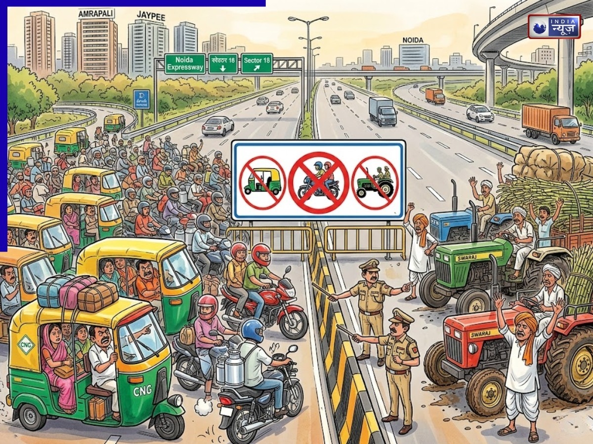 ऑटो, बाइक और ट्रैक्टर…दिल्ली-देहरादून कॉरिडोर एक्सप्रेसवे पर चलाया ये वाहन, तो कटेगा भारी चालान