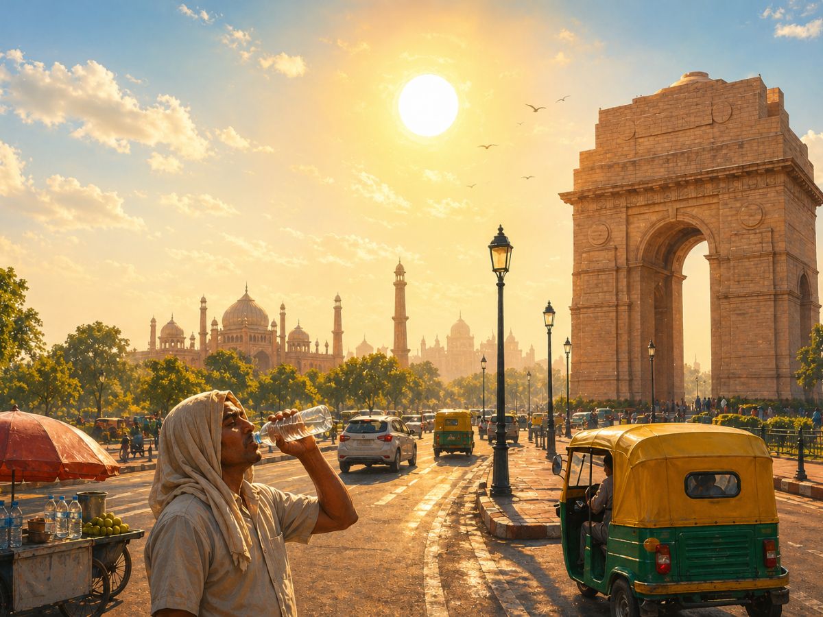 Delhi Weather Update: दिल्ली में गर्मी का आतंक, 44°C तक पहुंचेगा पारा, ऐसे रखें अपना ख्याल