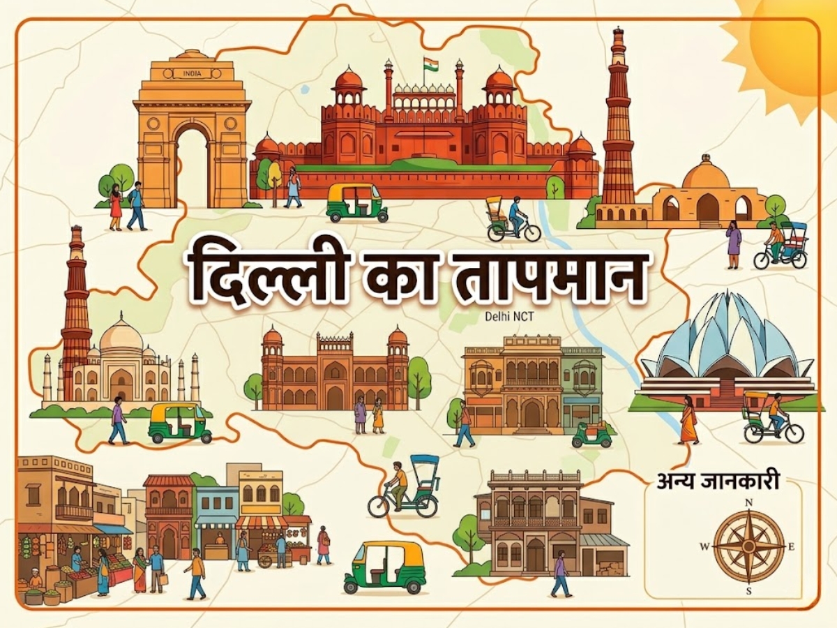 Delhi Temperature - Photo Gallery