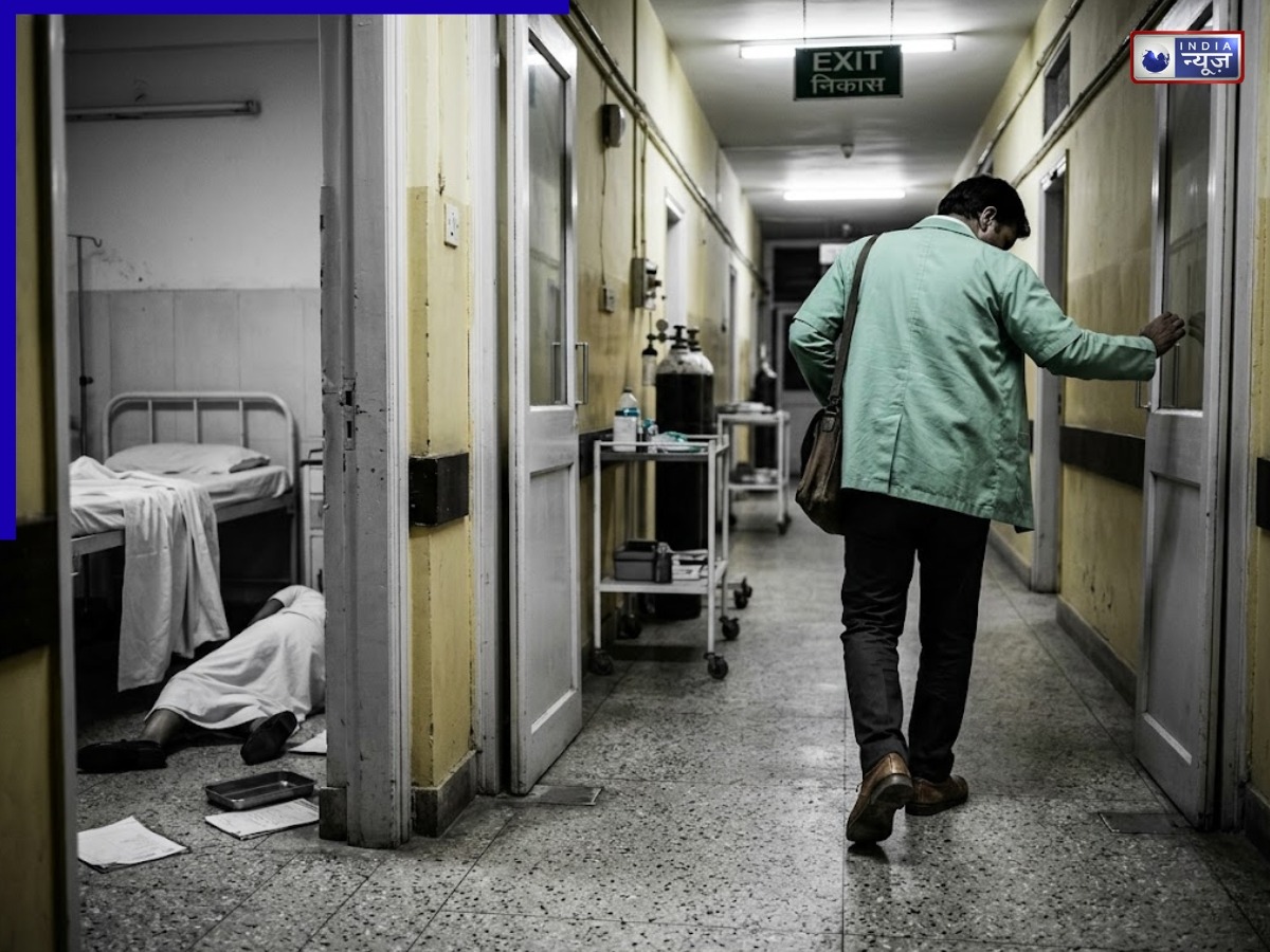 मौत का डॉक्टर! नर्स का रेप, सीढ़ियों पर लाश फेंक खुद हुआ रफूचक्कर, अब पुलिस तबियत से करेगी इलाज