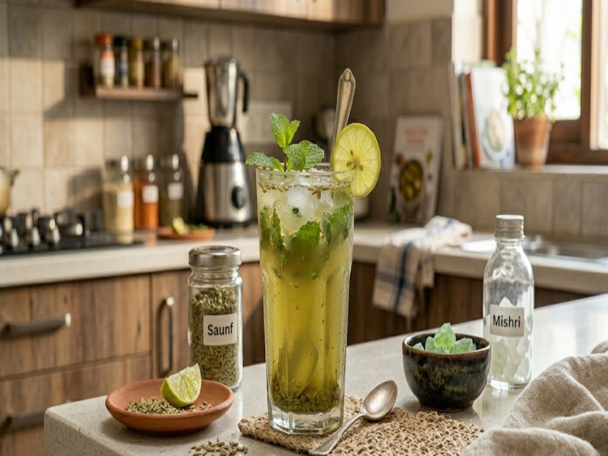 Saunf Sharbat detoxifies the body. - Photo Gallery