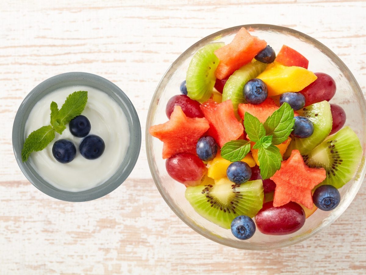 greek yoghurt and fruit salad - Photo Gallery