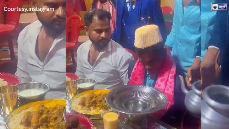 शादी के मंडप में दूल्हे की ‘सोने’ वाली ज़िद,दावत की थाली छोड़ सोने की चेन पर अड़ा दूल्हा, देखें हाई-वोल्टेज ड्रामा!