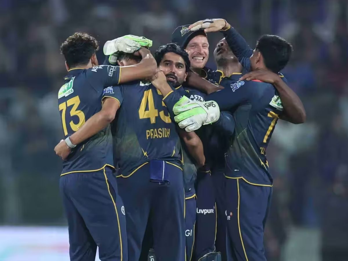 GT vs KKR Pitch Report - Photo Gallery