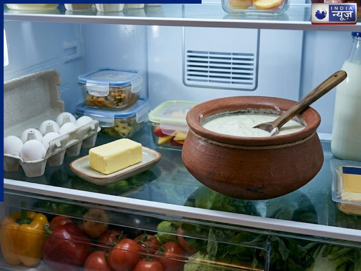 Place the Curd in the fridge after it has set. - Photo Gallery