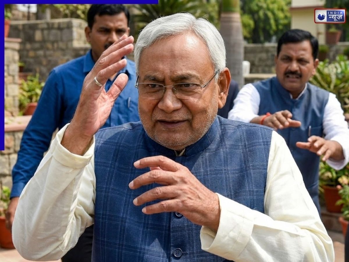 बिहार के सीएम नीतीश कुमार पर मधुमक्खियों ने किया हमला, कार्यक्रम में मचा हड़कंप; वीडियो वायरल