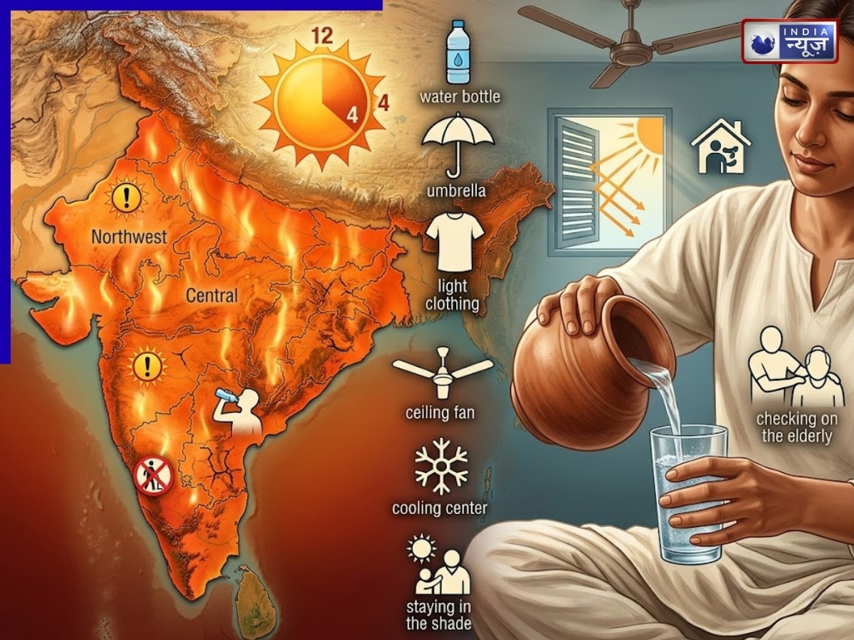 अलर्ट-अगले 7 दिन… देश में लू का कहर! बच्चों-बुजुर्गें के लिए बढ़ा खतरा, IMD ने मौसम को लेकर जारी किया अलर्ट