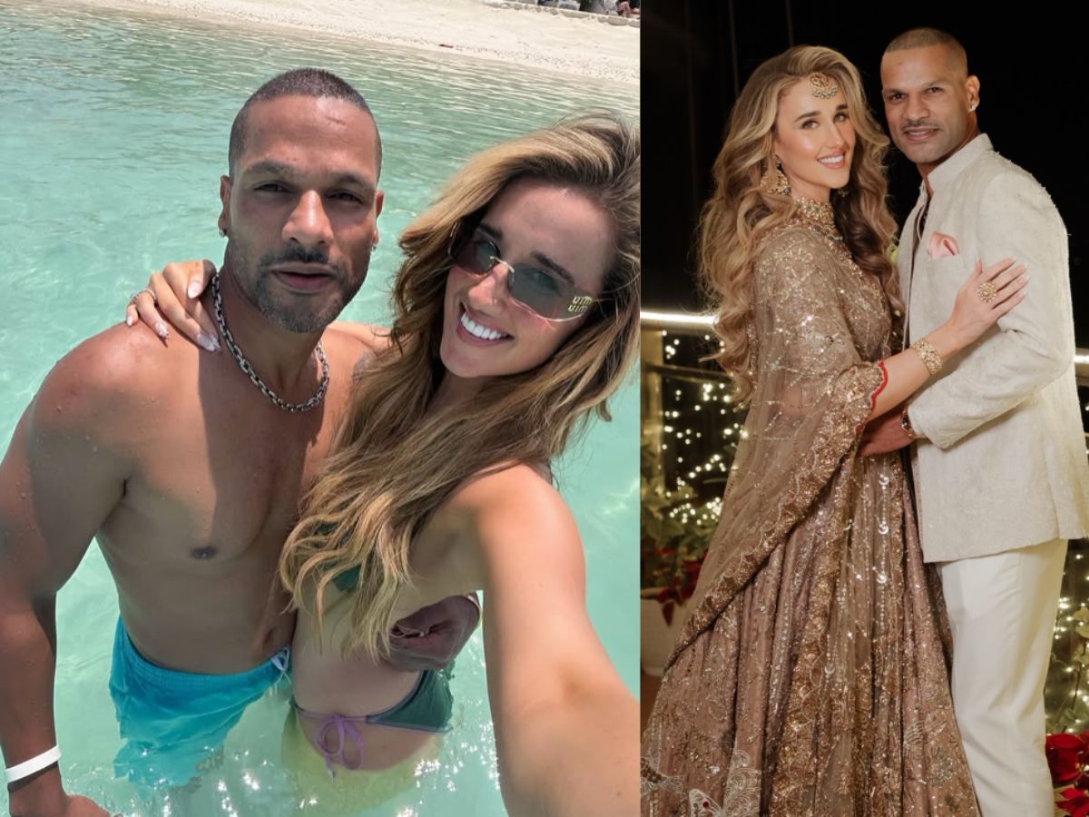 Shikhar Dhawan and Sophie Shine - Photo Gallery